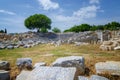 Ruins of Teos ancient city. Sigacik, Seferihisar, Izmir, Turkey.