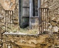 Ruins after the Terrible Earthquake of Poggioreale, Sicily Royalty Free Stock Photo