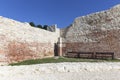 Ruins of 14th century Kazimierz Dolny Castle, defensive fortification, Poland Royalty Free Stock Photo