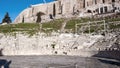 Ruins of the Theatre of Dionysus in Acropolis of Athens