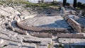 Ruins of the Theatre of Dionysus in Acropolis of Athens