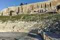 Ruins of the Theatre of Dionysus in Acropolis of Athens