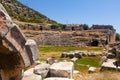 Ruins of theatre in Limyra, Antalya Province, Turkey