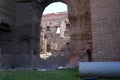Ruins of thermes Caracalla of Diocletian in Rome