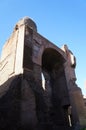 Ruins of thermes Caracalla of Diocletian in Rome