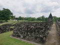 Editorial, ruins of thousand temple or candi sewu, 05 november 2022, yogyakarta, tourist seen