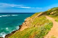 Ruins of Tipasa, a Roman colonia in Algeria, North Africa Royalty Free Stock Photo