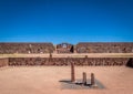 Ruins of Tiwanaku Tiahuanaco, Pre-Columbian archaeological site - La Paz, Bolivia