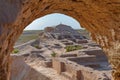 Toprak Kala fortress in Khorezm, Uzbekistan