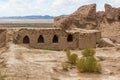 Ruins of Toprak Topraq Qala Kala fortress in Kyzylkum desert, Uzbekist