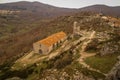 Ruins in Trevejo in Caceres, Estremadura in Spain Royalty Free Stock Photo