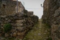 Ruins in Trevejo in Caceres, Estremadura in Spain Royalty Free Stock Photo