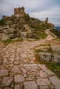 Ruins in Trevejo in Caceres, Estremadura in Spain Royalty Free Stock Photo