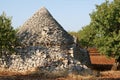 Ruins of trulli house