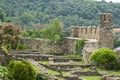 Ruins of Tsaravets fortress, Veliko Tarnovo, Bulgaria Royalty Free Stock Photo