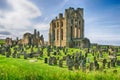 The ruins of Tynemouth priory, castle and priory Royalty Free Stock Photo