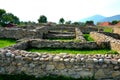 Ruins in Ulpia Traiana Augusta Dacica Sarmizegetusa