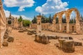 Ruins of the Umayyad Aanjar Anjar Beeka Lebanon Royalty Free Stock Photo