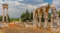 Ruins of the Umayyad Aanjar Anjar Beeka Lebanon Royalty Free Stock Photo