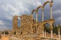 Ruins of the Umayyad Aanjar Anjar Beeka Lebanon Royalty Free Stock Photo