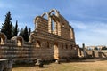 Ruins of the Umayyad Aanjar (Anjar) in Beeka valley Lebanon Middle east Royalty Free Stock Photo