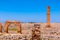 Ruins of University at Harran in Sanliurfa,Turkey Royalty Free Stock Photo