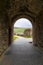 Ruins of Urquhart Castle along Loch Ness, Scotland Royalty Free Stock Photo