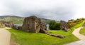 Ruins of Urquhart Castle along Loch Ness, Scotland Royalty Free Stock Photo