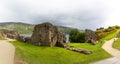 Ruins of Urquhart Castle along Loch Ness, Scotland