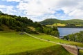 Ruins of Urquhart Castle along Loch Ness, Scotland Royalty Free Stock Photo