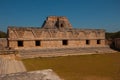 Ruins of Uxmal, an ancient Maya. One of the most important archaeological sites of Maya culture. Yucatan, Mexico