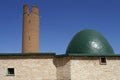 Ruins of very old mosk in Ar-Raqqah in Syria Royalty Free Stock Photo