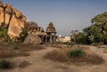 Ruins of Vijayanagar, the former capital of the Vijayanagar Empire, in Hampi