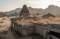 Ruins of Vijayanagar, the former capital of the Vijayanagar Empire, in Hampi