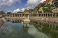 Ruins of Vijayanagar, the former capital of the Vijayanagar Empire, in Hampi