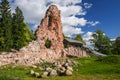 Ruins of Viljandi castle Royalty Free Stock Photo