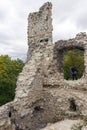Ruins of Vitanyvar in Hungary Royalty Free Stock Photo