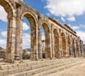 Ruins at Volubilis Morocco Royalty Free Stock Photo