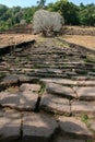 Ruins of the Wat Phu Temple Laos Royalty Free Stock Photo