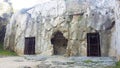 The ruins of where Socrates prison Royalty Free Stock Photo