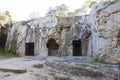 The ruins of where Socrates prison