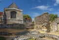 Ruins of Wolvesey Castle, Winchester, England