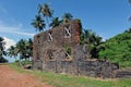 Ruins of the workshop, isle Royale, French Guiana Royalty Free Stock Photo
