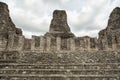 The ruins of Xpujil Maya archaeological site in Mexico