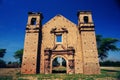 ruins of ZaÃ±a convents of La Merced Catholic religion during the 16th century Belonging to the order of the Mecedarios. Royalty Free Stock Photo