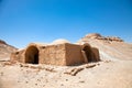 Ruins of Zoroastrian Towers of Silence Yazd. Iran. Royalty Free Stock Photo