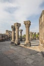 Ruins of Zvartnots celestial angels temple Armenia, Central As Royalty Free Stock Photo