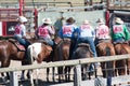 Rule being explained at a Horsemanship Event Royalty Free Stock Photo