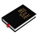 The rule book Royalty Free Stock Photo