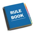 Rule Book Royalty Free Stock Photo